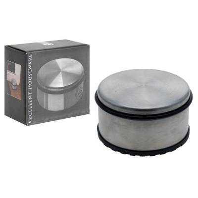 Excellent Houseware metalen Deurstoppers - met rubber ringen - Dia 11 cm - deurstops Excellent Houseware metalen Deurstoppers - met rubber ringen - Dia 11 cm - deurstops