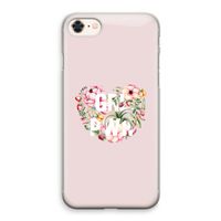 GRL PWR Flower: iPhone 8 Transparant Hoesje