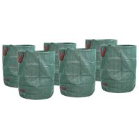 Tuinafvalzakken 12 pcs Groen 66 x 66 x 83,5 cm Polypropyleen