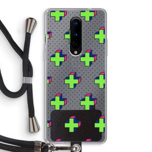 8-bit N°10: OnePlus 8 Transparant Hoesje met koord