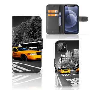 iPhone 12 | 12 Pro (6.1") Flip Cover New York Taxi