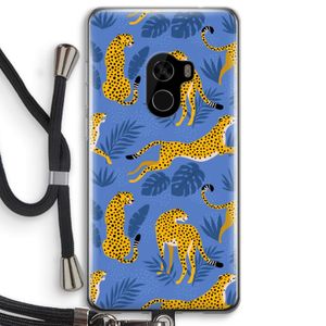 Luipaard: Xiaomi Mi Mix 2 Transparant Hoesje met koord