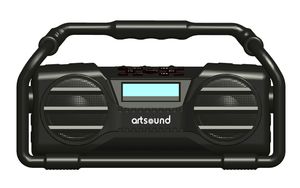 ArtSound: U6 Oplaadbare Digitale All-round Radio - Zwart