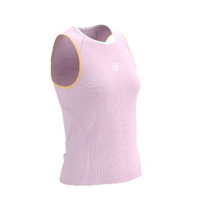 Compressport Trail racing tank dames - ROZE - Dames