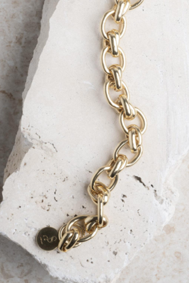 Souvenirs De Pomme armband Zion Chain CHA85 gold