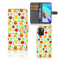 Xiaomi Redmi 10 Book Cover Fruits - thumbnail