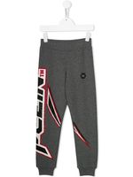 Philipp Plein Junior pantalon de jogging Space Plein - Gris