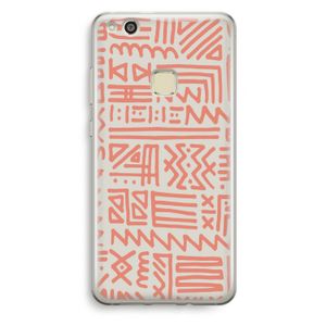 Marrakech Pink: Huawei Ascend P10 Lite Transparant Hoesje