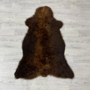 Schapenvacht Scandinavian bruin 110x80cm M