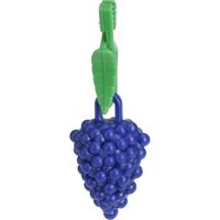 Excellent Houseware Tafelkleedgewichten druiven - 4x - paars - kunststof - Tafelkleedgewichten - thumbnail