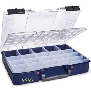 raaco CarryLite 80 5x10-20/DLU Blauw Polycarbonaat (PC), Polypropyleen (PP)