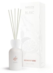 Mr&Mrs Fragrance Blanc luchtverfrisser Binnen Geurstokje 250 ml