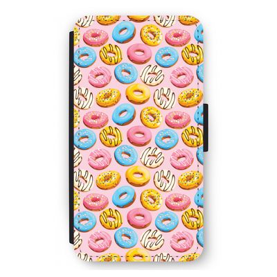 Pink donuts: iPhone 12 mini Flip Hoesje