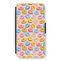 Pink donuts: iPhone 12 mini Flip Hoesje