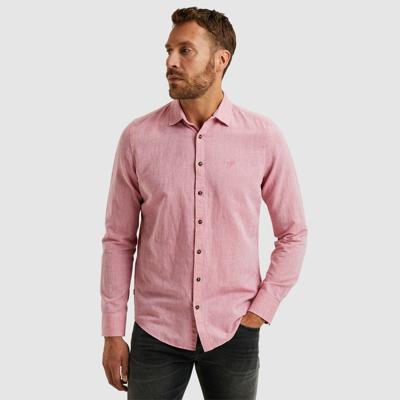 Pme Legend Long Sleeve Shirt Cotton Linen 2 T Overhemd 3116 - Rapture Rose