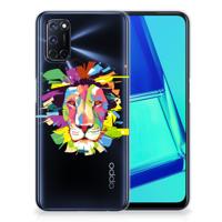 OPPO A52 | A72 Telefoonhoesje met Naam Lion Color