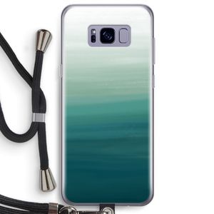 Ocean: Samsung Galaxy S8 Plus Transparant Hoesje met koord