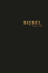 Bijbel (HSV) met psalmen - hardcover zwart (Hardback)