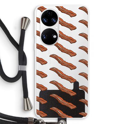Bacon to my eggs #2: Huawei P50 Transparant Hoesje met koord