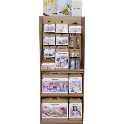 Creativ Company Vloerdisplay, creativiteit, kinderen, h: 1584 mm, d: 332 mm, b: 630 mm, 93 eenh./ 1 doos