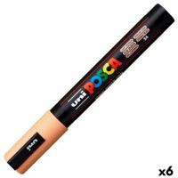 Markeerstiften POSCA PC-5M Oranje (6 Stuks)