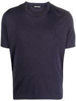 TOM FORD t-shirt à col rond - Bleu - thumbnail