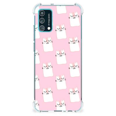 Samsung Galaxy M02s | A02s Case Anti-shock Sleeping Cats Samsung Galaxy M02s | A02s Case Anti-shock Sleeping Cats