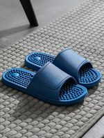 Massage Function Waterproof Bathroom Slippers - thumbnail