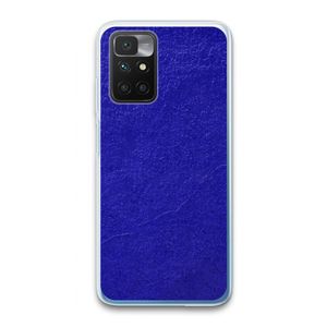 Majorelle Blue: Xiaomi Redmi 10 Transparant Hoesje