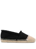 Castañer espadrilles en cuir - Noir