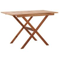 Tuintafel 110x67x74 cm massief acaciahout - thumbnail
