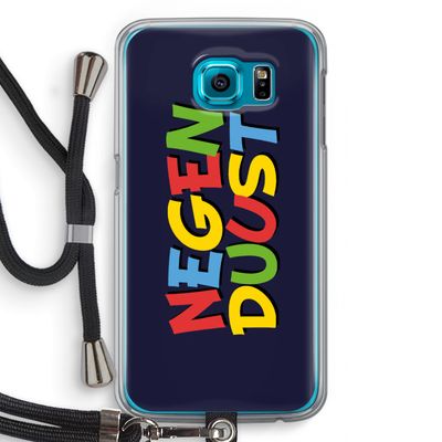 90's One: Samsung Galaxy S6 Transparant Hoesje met koord