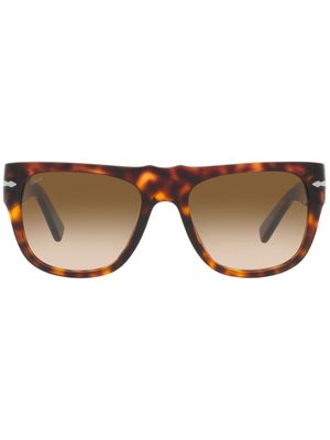 Persol lunettes de soleil à monture rectangulaire - Vert