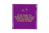 Tegeltje It is time to forget 10x10x1cm Tegeltje It is time to forget 10x10x1cm