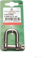 D-sluiting 5mm rvs 2st - Deltafix
