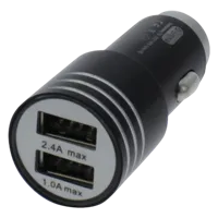 Q-Link Autolader (2xUSB) Zwart