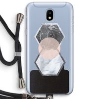 Creatieve toets: Samsung Galaxy J5 (2017) Transparant Hoesje met koord