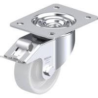 Blickle LK-PO 100KA-3-FI Zwenkwiel met rem Wieldiameter: 100 mm Draagvermogen (max.): 280 kg 1 stuk(s)
