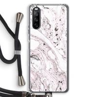 Mengelmoes: Sony Sony Xperia 10 III Transparant Hoesje met koord