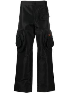 Heron Preston pantalon cargo à patch logo - Noir