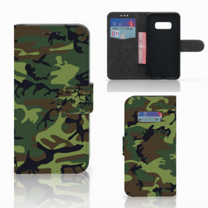 Samsung Galaxy S10e Telefoon Hoesje Army Dark