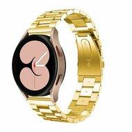 Huawei Watch GT 4 / GT 5 (41mm) & GT 5 Pro (42mm) - Stalen schakelband - Goud
