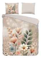 Good Morning Dekbedovertrek "" - Zand - (200x200/220 cm) - Katoen