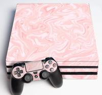 PS4 sticker Ps4 marmer roze