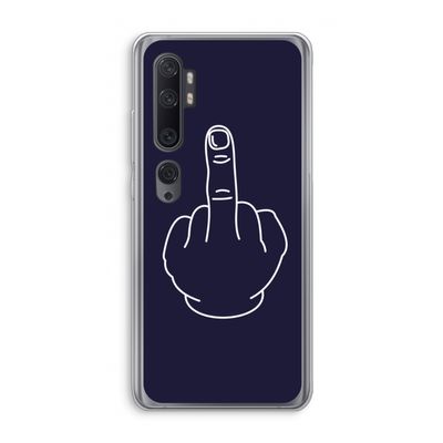 F**k U: Xiaomi Mi Note 10 Pro Transparant Hoesje