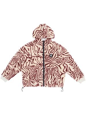 Marcelo Burlon County of Milan veste à patch logo - Tons neutres