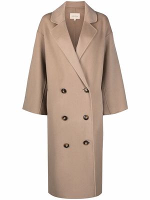 LouLou de Saison manteau à boutonnière croisée - Tons neutres