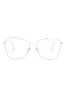 TOM FORD Eyewear lunettes de soleil FT5906B à monture papillon - Tons neutres