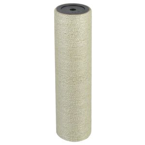 VidaXL Kattenkrabpaal 8x30 cm 10 mm beige