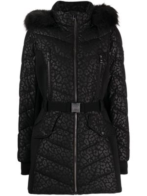 Michael Michael Kors doudoune à imprimé léopard - Noir